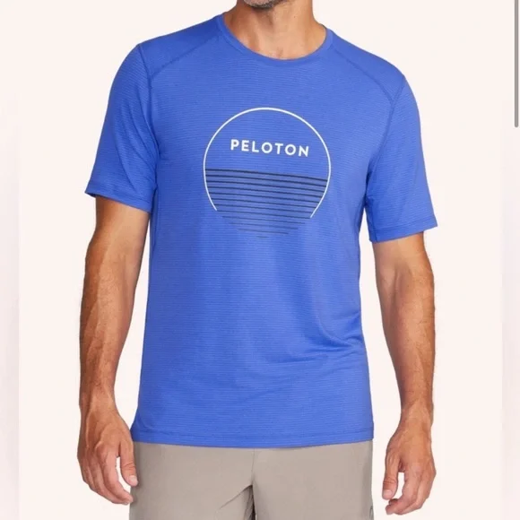 Peloton Shirts Peloton Mens Lite Lines Workout Active Tshirt